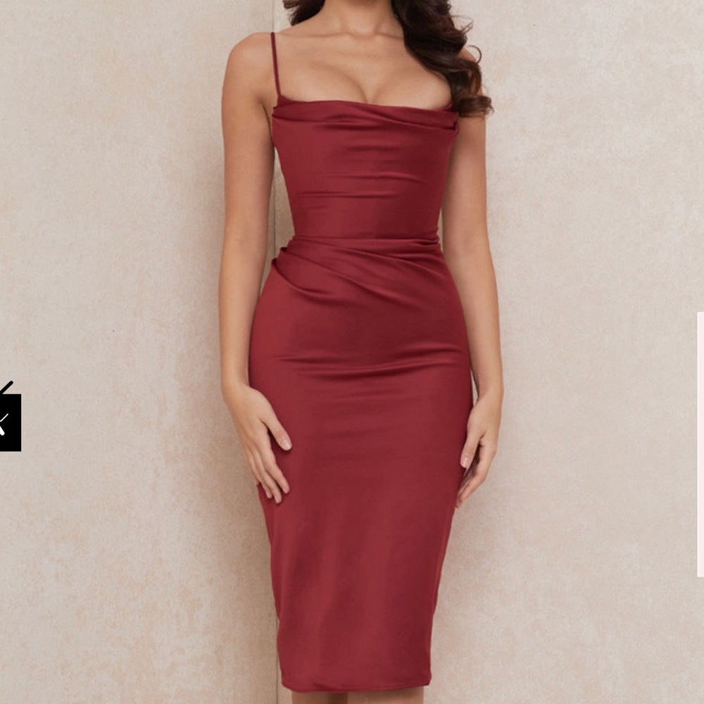Red corset dress from HouseofCB. Tags attached